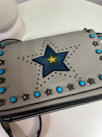Echtleder Stern Tasche