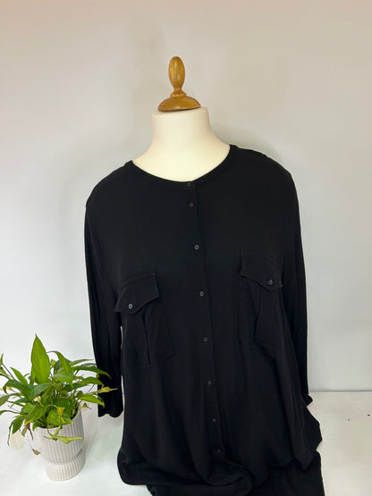 Schicke Longbluse - H&M - Gr. XXXL