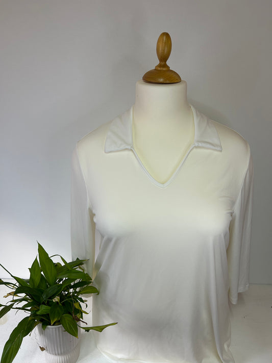 Dreiviertel Arm Sweatshirt - Kim & Co - Gr. XXL