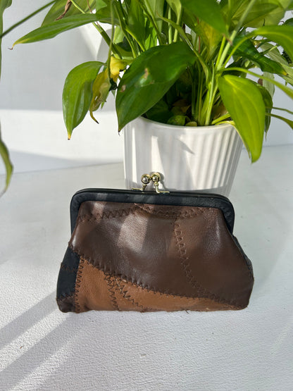 Handgenähte Geldbörse / Tasche - Unikat