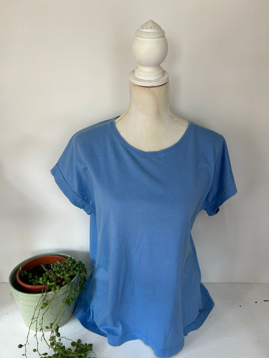 Hellblaues Basic T-shirt - Gr. XXL