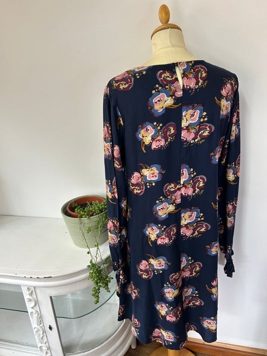 Florales Kleid - Basefield - Gr. M / L