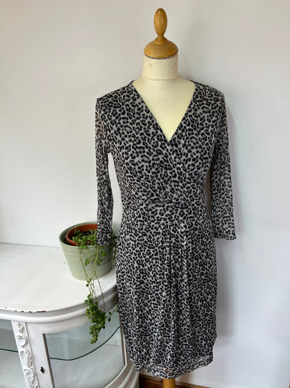 Animalprint Kleid - S. Oliver - Gr. L