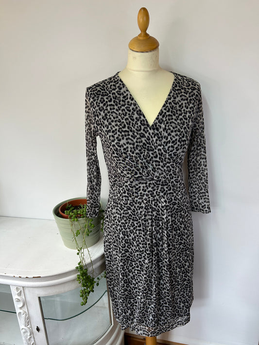 Animalprint Kleid - S. Oliver - Gr. L