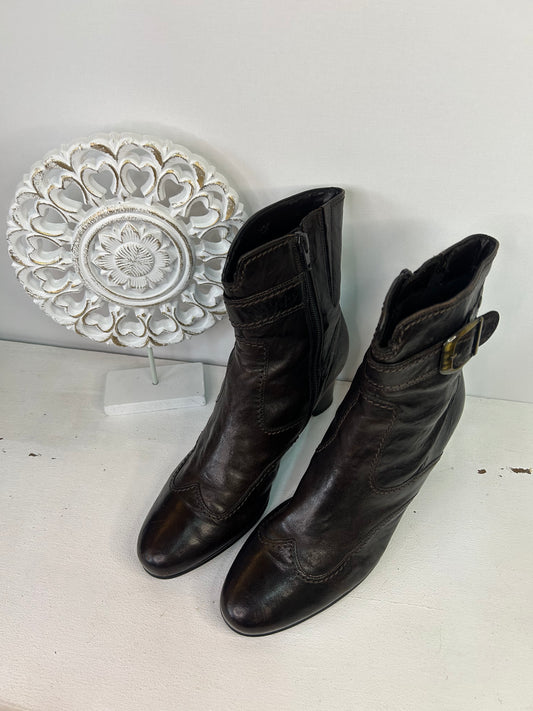 Braune Stiefel / Schuhe - Gabor - 38 ½