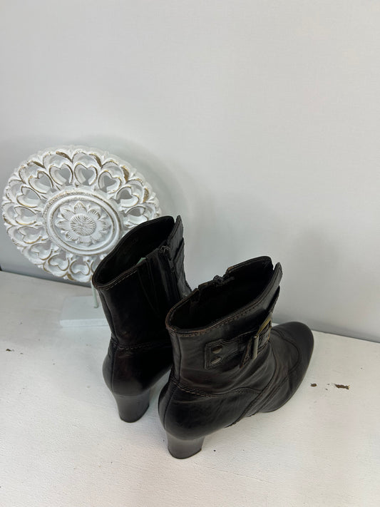 Braune Stiefel / Schuhe - Gabor - 38 ½