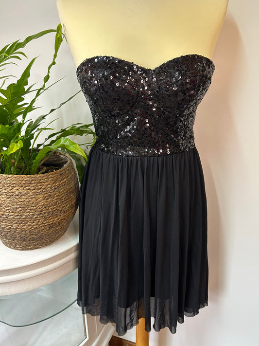 Trägerloses Cocktail / Partykleid - TALLY WEIJL - Gr. S
