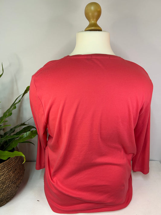 Süßes Sweatshirt mit Audruck - FABIANI - Gr. XXXL