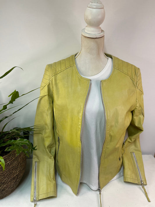 Coole & frische Echtlederjacke - Patago - Gr. L / XL