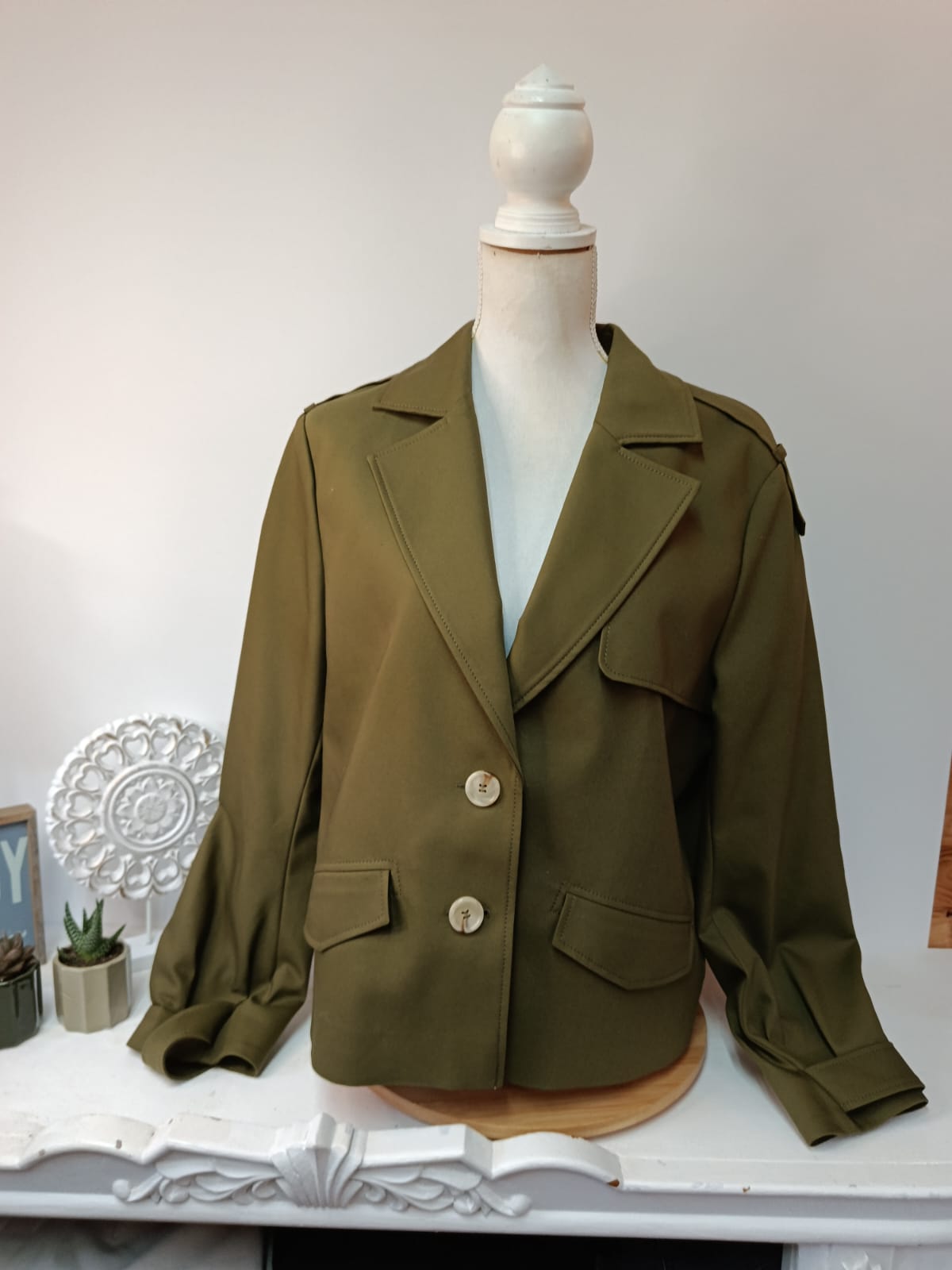Oversize Blazerjacke - COMMA- Gr. 42