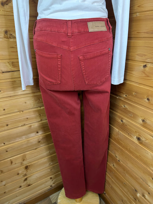 Angenehme Jeans Rot - Gerry Weber - Gr. S / 36