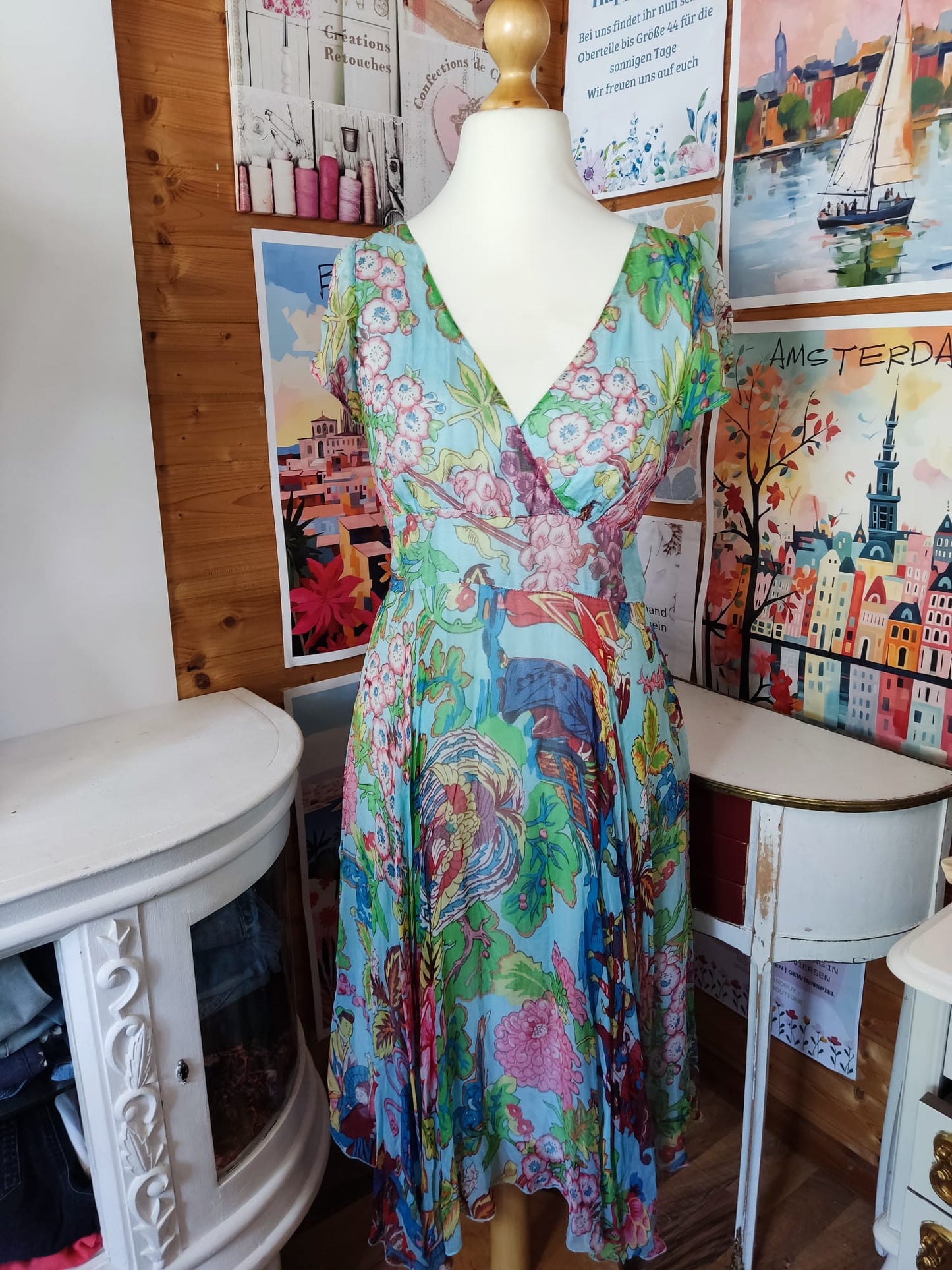 Leichtes Blumenkleid