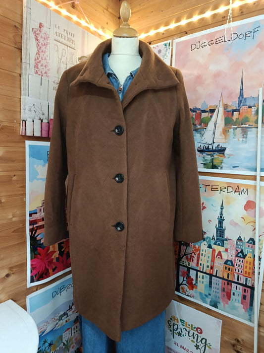 Schicker Wollmantel - MILO - Gr. XXL