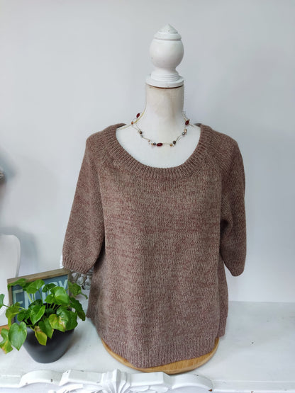 Warmes Strickoberteil - OPUS - Gr. XL