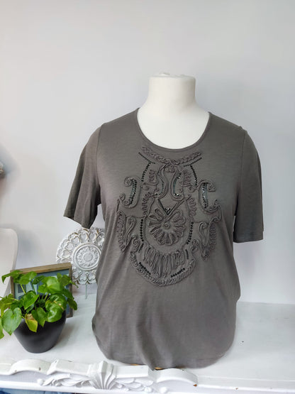 Hübsches Shirt mit tollen Details- BONITA - Gr. XXL