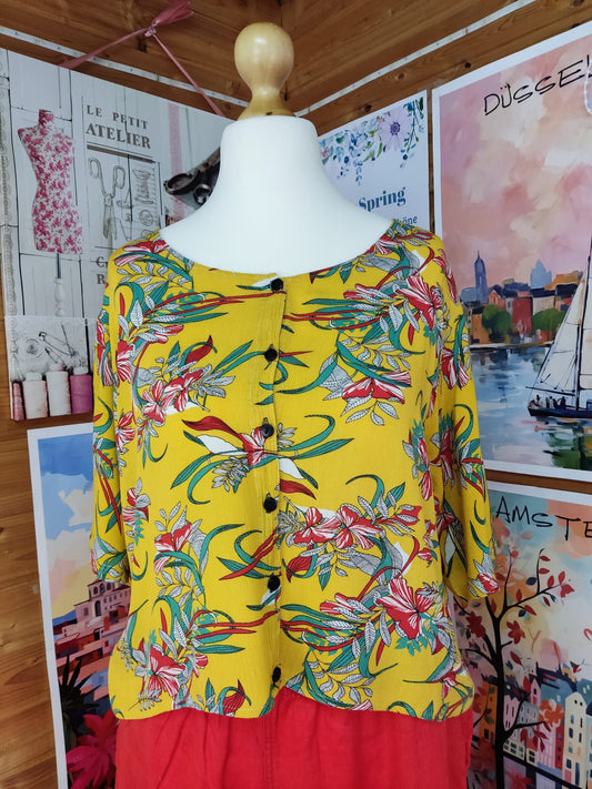 Tolle Vintage Bluse - No Name - Gr. 42