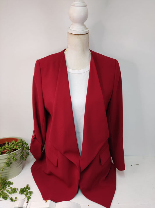 Weinroter Blazer COMMA - Gr. L