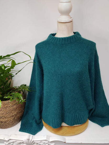 Oversize Kuschel Pullover - COMMA - Gr. 38