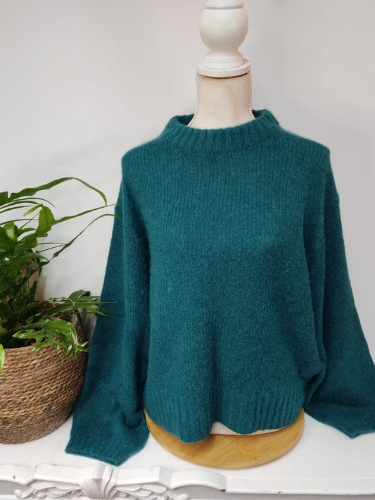 Oversize Kuschel Pullover - COMMA - Gr. 38