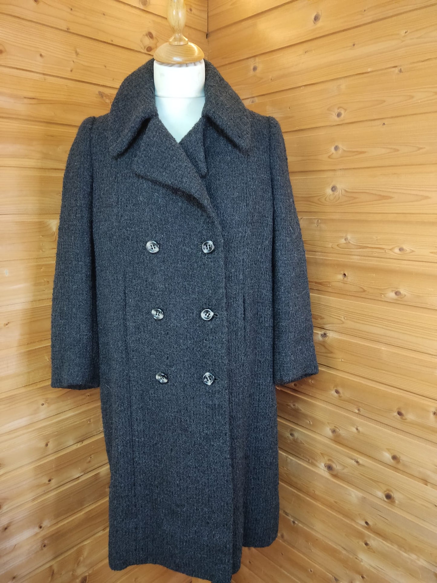 Warmer Bouclé Mantel - Gr. L