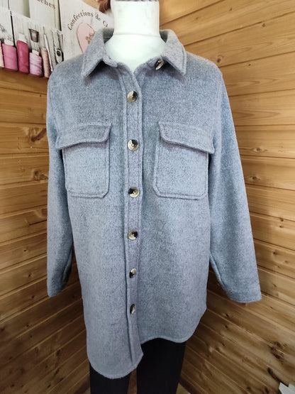 Kuscheliges Oversize Flanellhemd OBJECT- Gr. 38