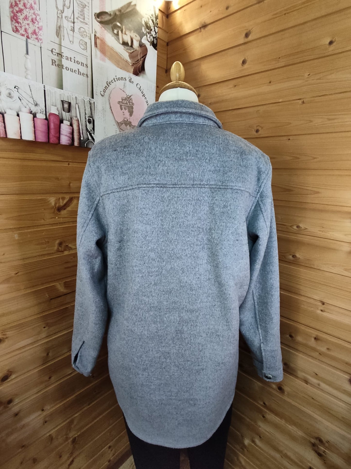 Kuscheliges Oversize Flanellhemd OBJECT- Gr. 38