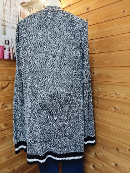 Tolle Longstrickjacke- OUI- Gr. 42