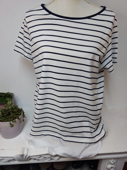 Gestreiftes Blusenshirt - GIADA - Gr. XXL/XXXL