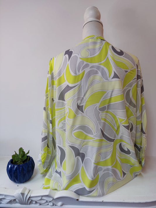 Schicke Sommerbluse- YOU just white- Gr. XL