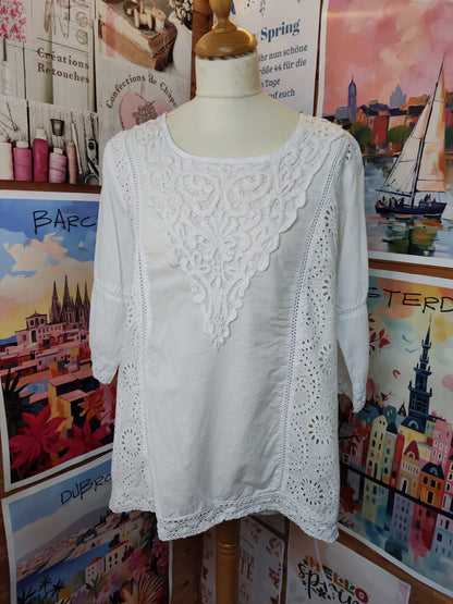 BOHO Bluse- SIYA- Gr. L