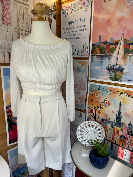 Edle kurze Businesshose- H&M- Gr. 36