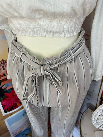 Gestreifte weite Hose- H&M- Gr. 38/40