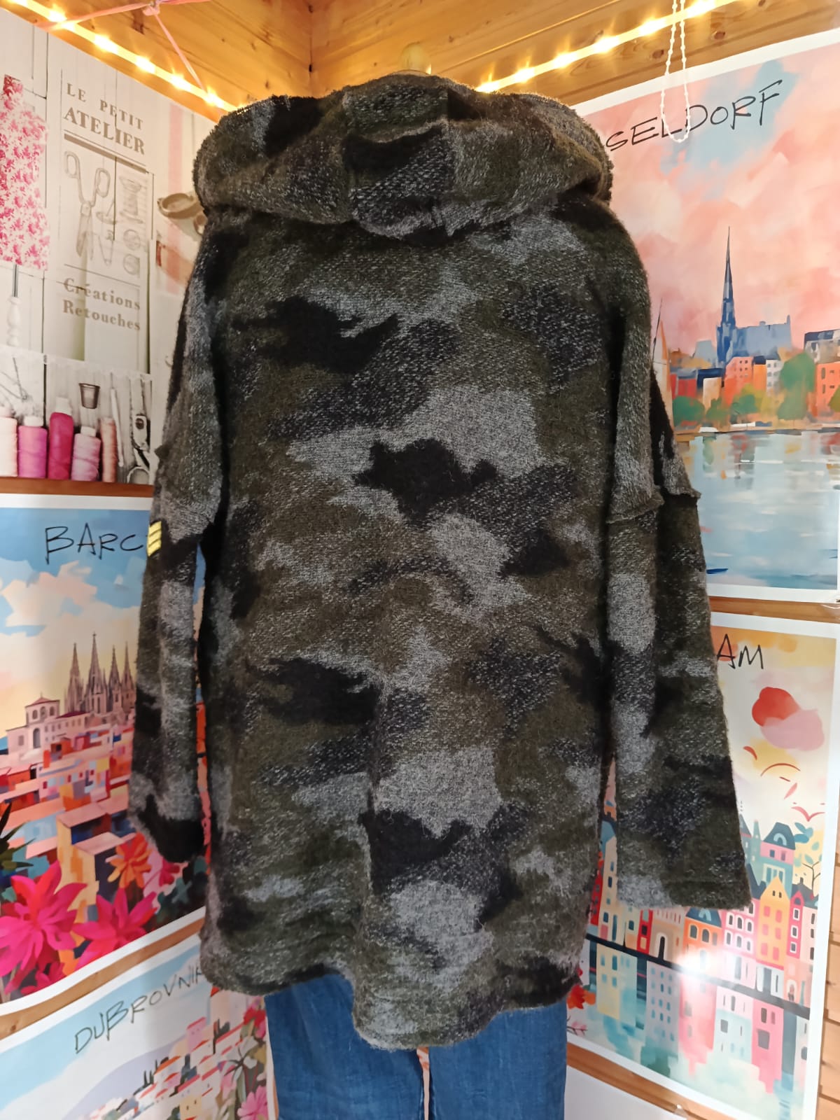 Warmer Wollmantel  - Gr. XXL
