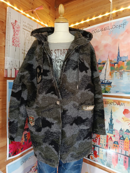 Warmer Wollmantel  - Gr. XXL