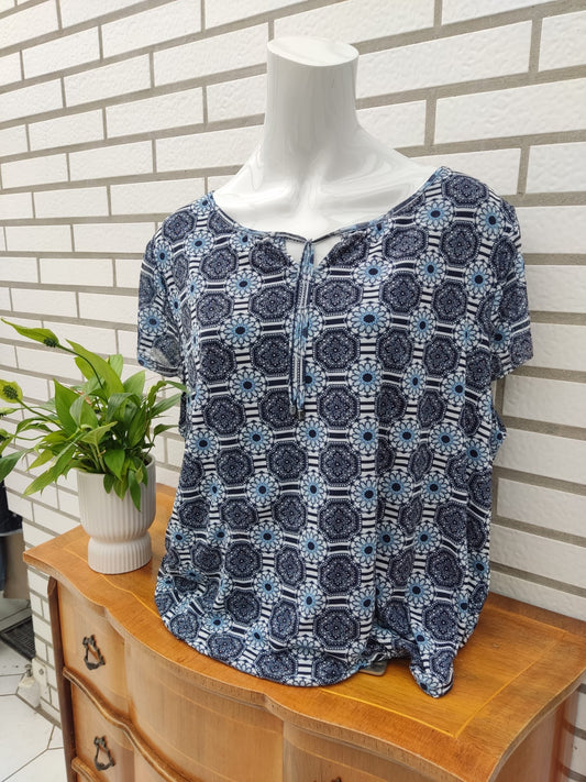Ornamentale Bluse - BONITA - Gr. XXL