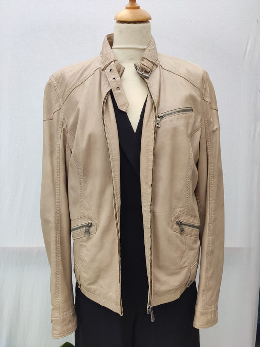 Lederjacke - JILANI - Gr. XL