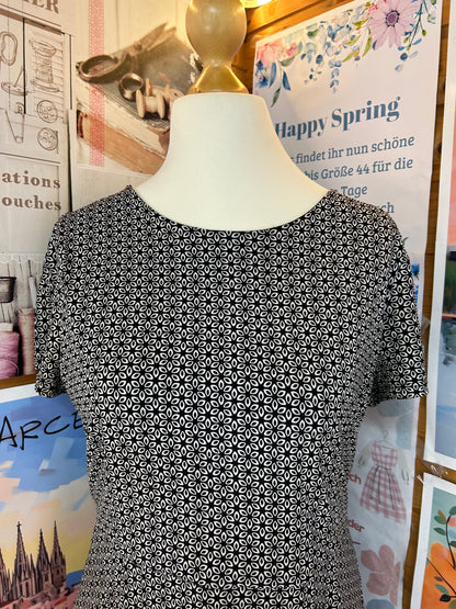 Damen Muster Kleid  A-Linie - Esprit - Gr. L/40