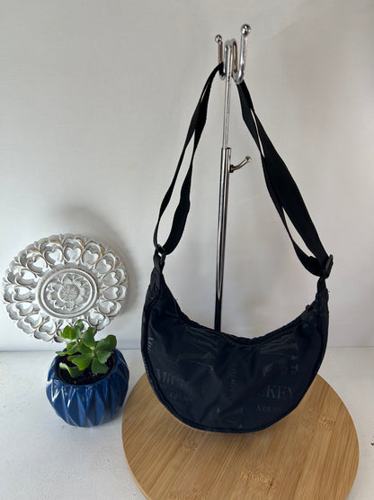 Damen Bauchtasche Mickey Mouse Design Schwarz