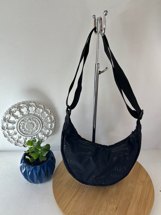 Damen Bauchtasche Mickey Mouse Design Schwarz