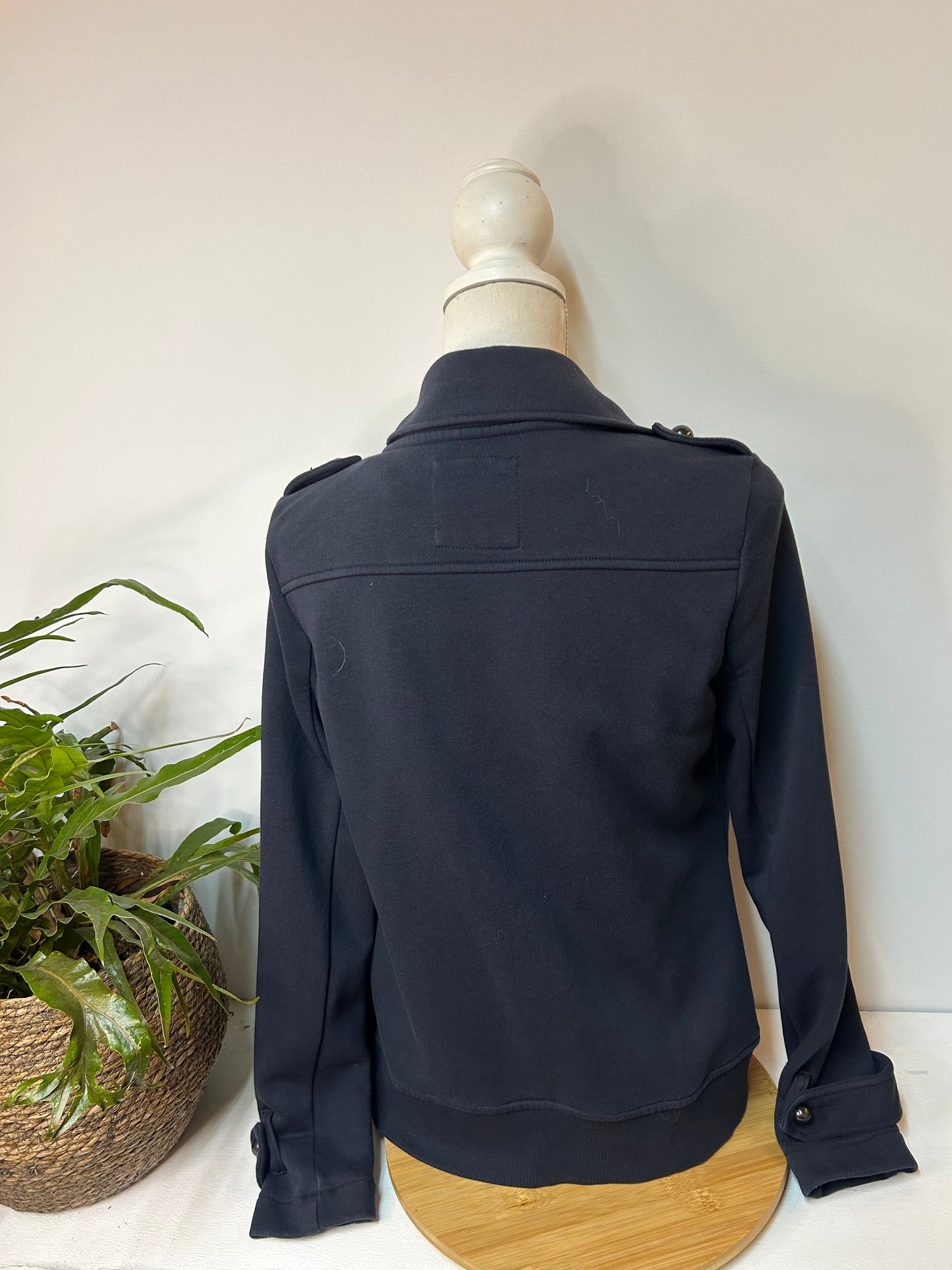 Damen Jacke Navy Military-Style – Tailliert & doppelreihig - Esprit - Gr. S / 36 - M / 38