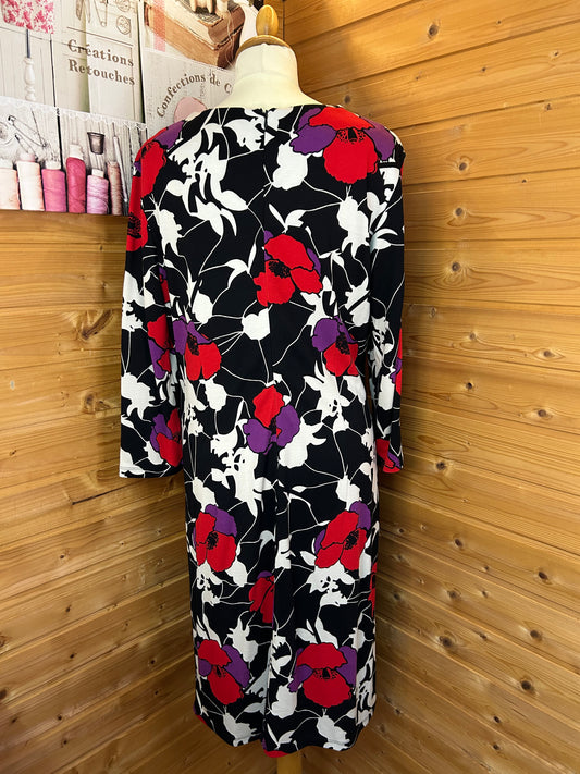 Formelles Damen Kleid Floral - Gerry Weber - Gr. L / 40