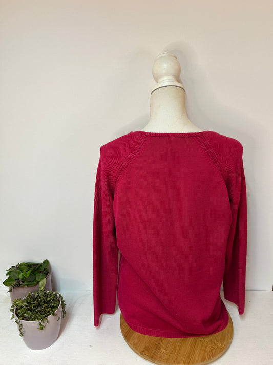 Hochwertiger Damen Pullover Pink - Rabe - Gr. L / 40 - XL / 42