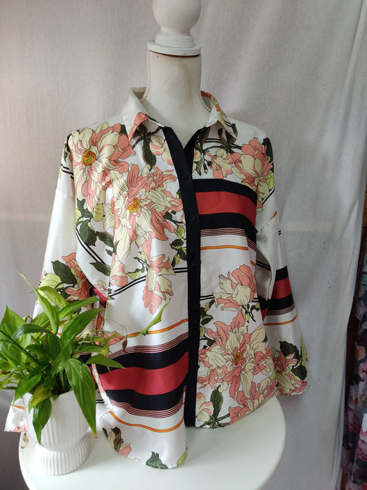 Florale Bluse ZARA- Gr. 42