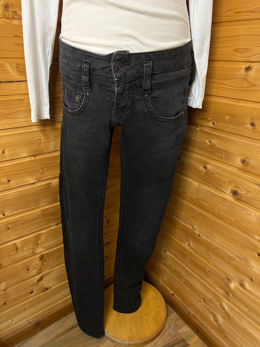 Coole Jeans - Herrlicher - Schwarz / Dunkelgrau - Gr. S / 36