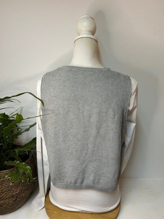 Stylischer, asymetrischer Pullunder - Gr. M / L - 38 / 40