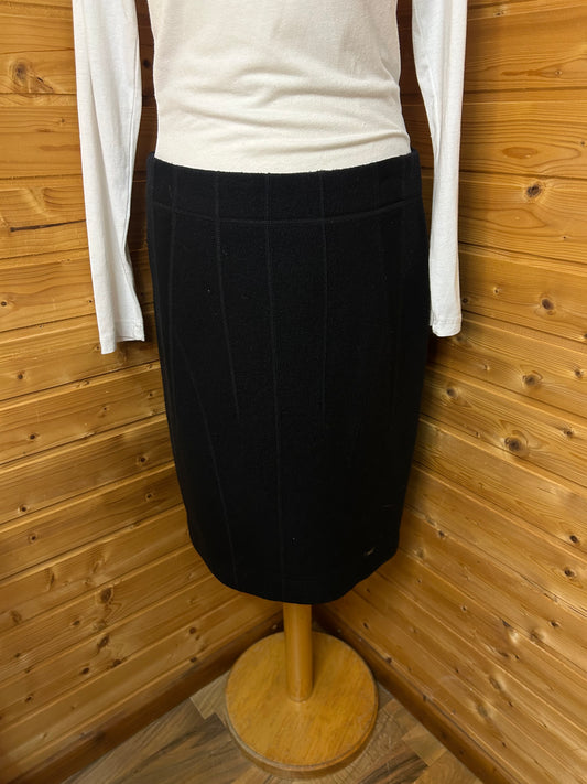 Dicker Rock aus 100% Schurwolle mit Struktur - Marc Cain Sports - Gr. XL / 42 - Designer