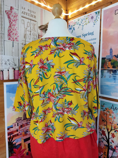 Tolle Vintage Bluse - No Name - Gr. 42