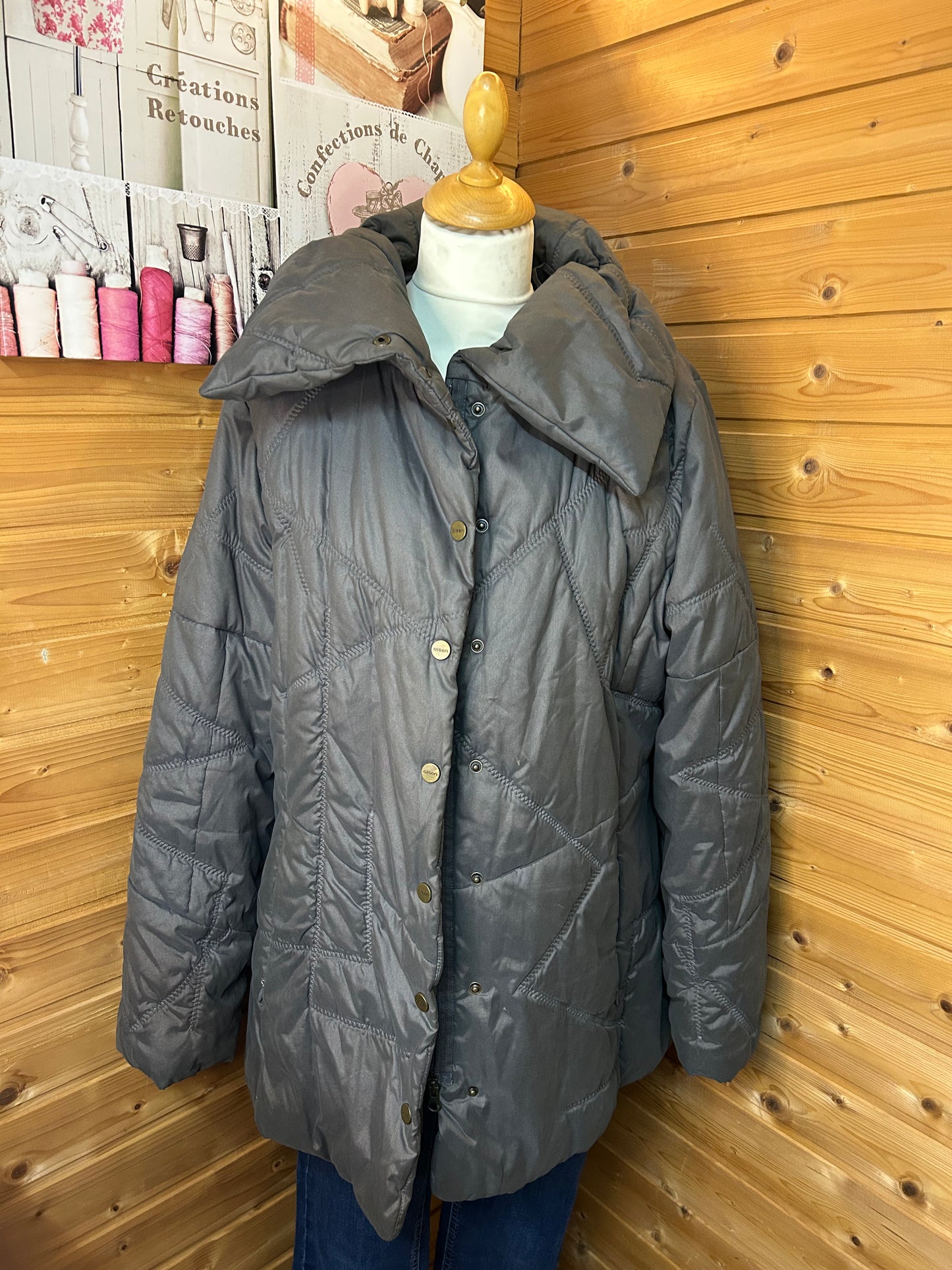 Gepolsterte Winterjacke - Olsen - Gr. XL / 42