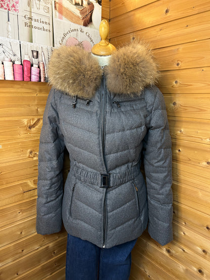 Tolle Echtfell Winterjacke - Saki Sweden - Gr. M / 38 - Designer